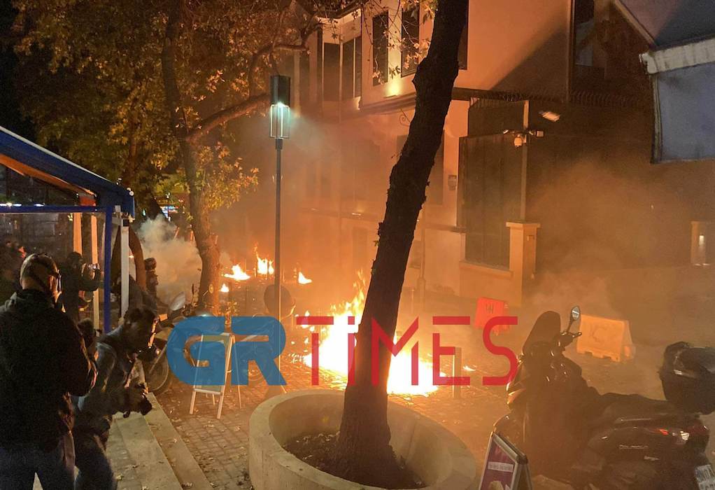 επεισόδια Θεσσαλονίκη Γρηγορόπουλος