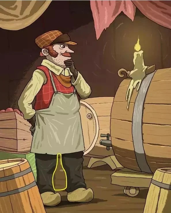 Λύση στην οφθαλμαπάτη με το κελάρι