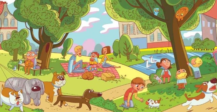 Οφθαλμαπάτη με το λιοντάρι