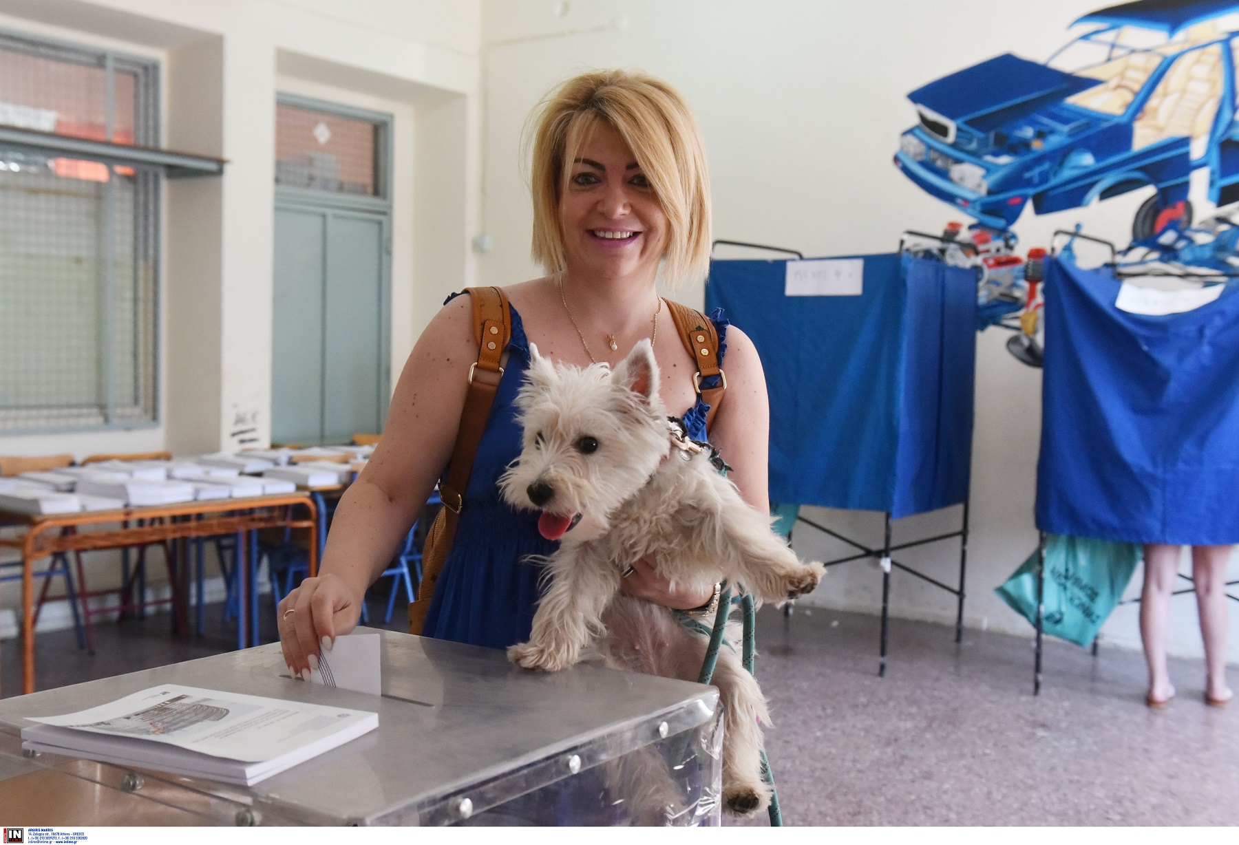 Ψηφοφόροι με σκυλάκια