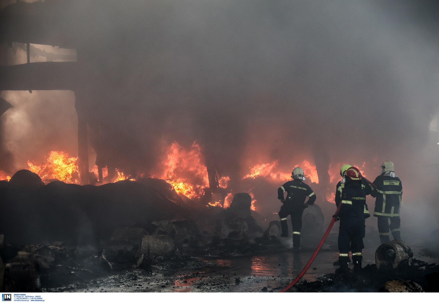 Έκρηξη σε εργοστάσιο στην Κηφισιά