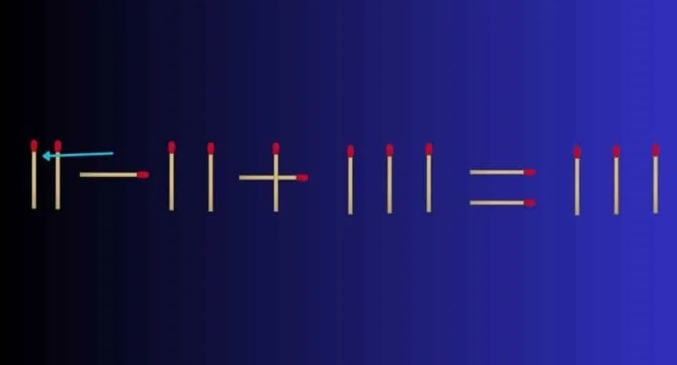 Λύση στα σπίρτα