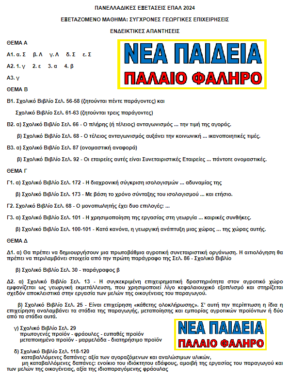 nea_paideia_palaio_faliro_sigxrones_georgikes_epixeiriseis_2024