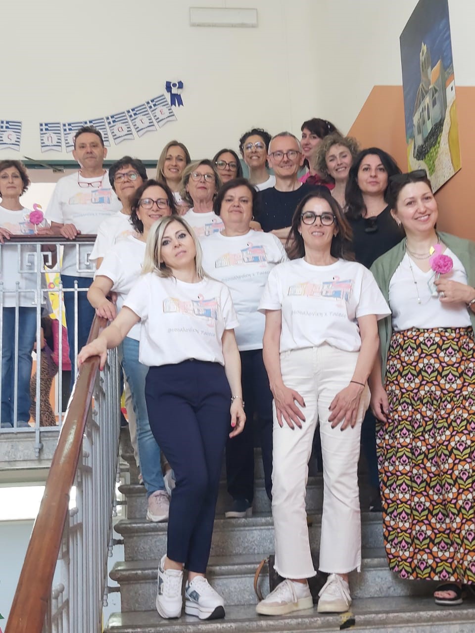 Μαθητές και εκπαιδευτικοί στη Σικελία