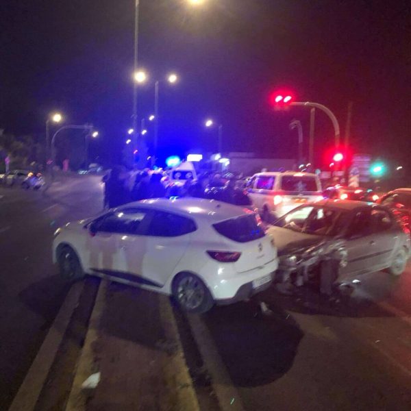 Καραμπόλα στο τροχαίο