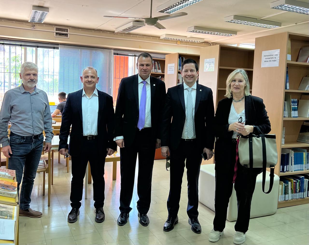 Τελετή εγκαινίων των ανακαινισμένων εξωτερικών γηπέδων της Σχολής Επιστήμης Φυσικής Αγωγής και Αθλητισμού