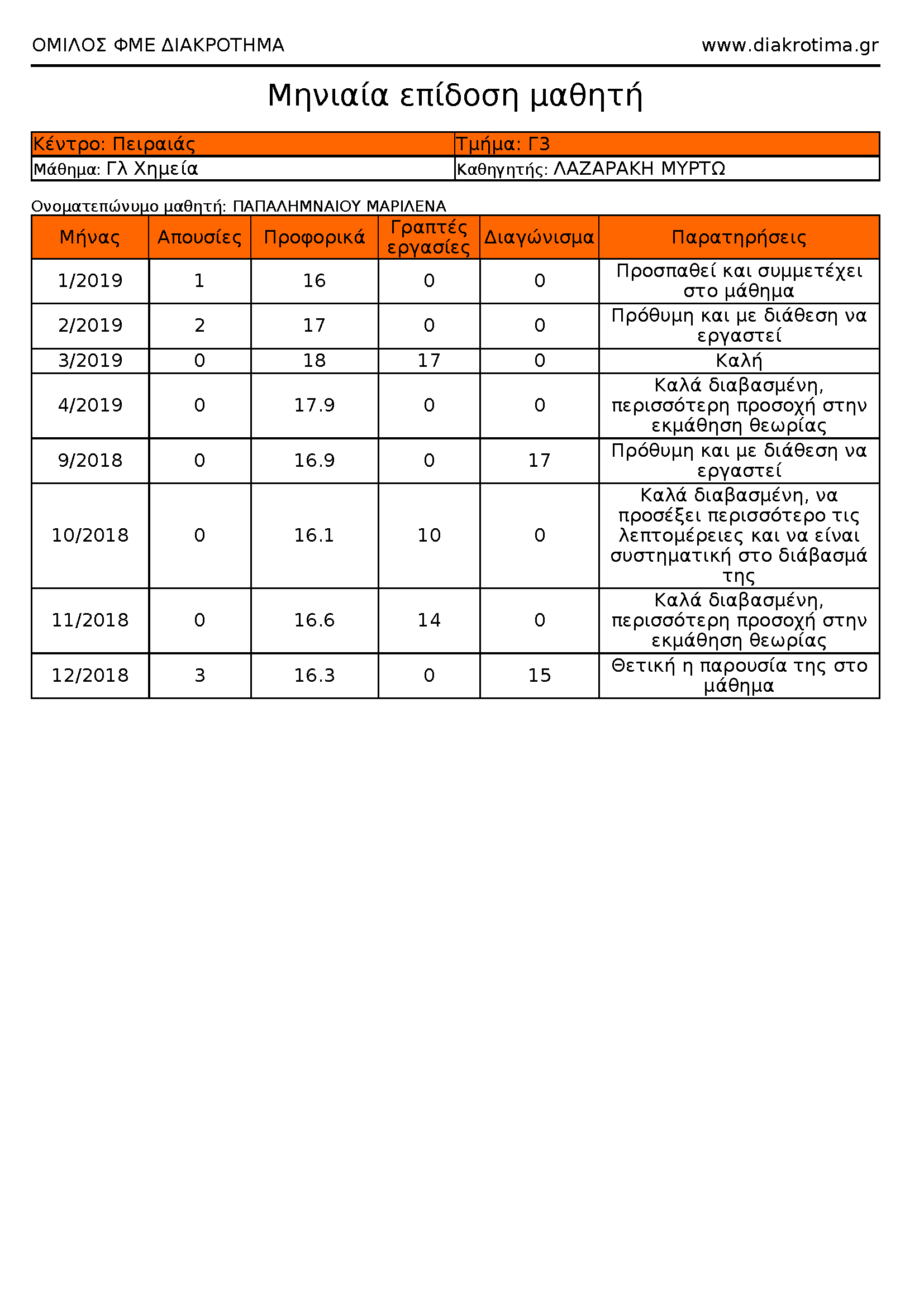 διακρότημα