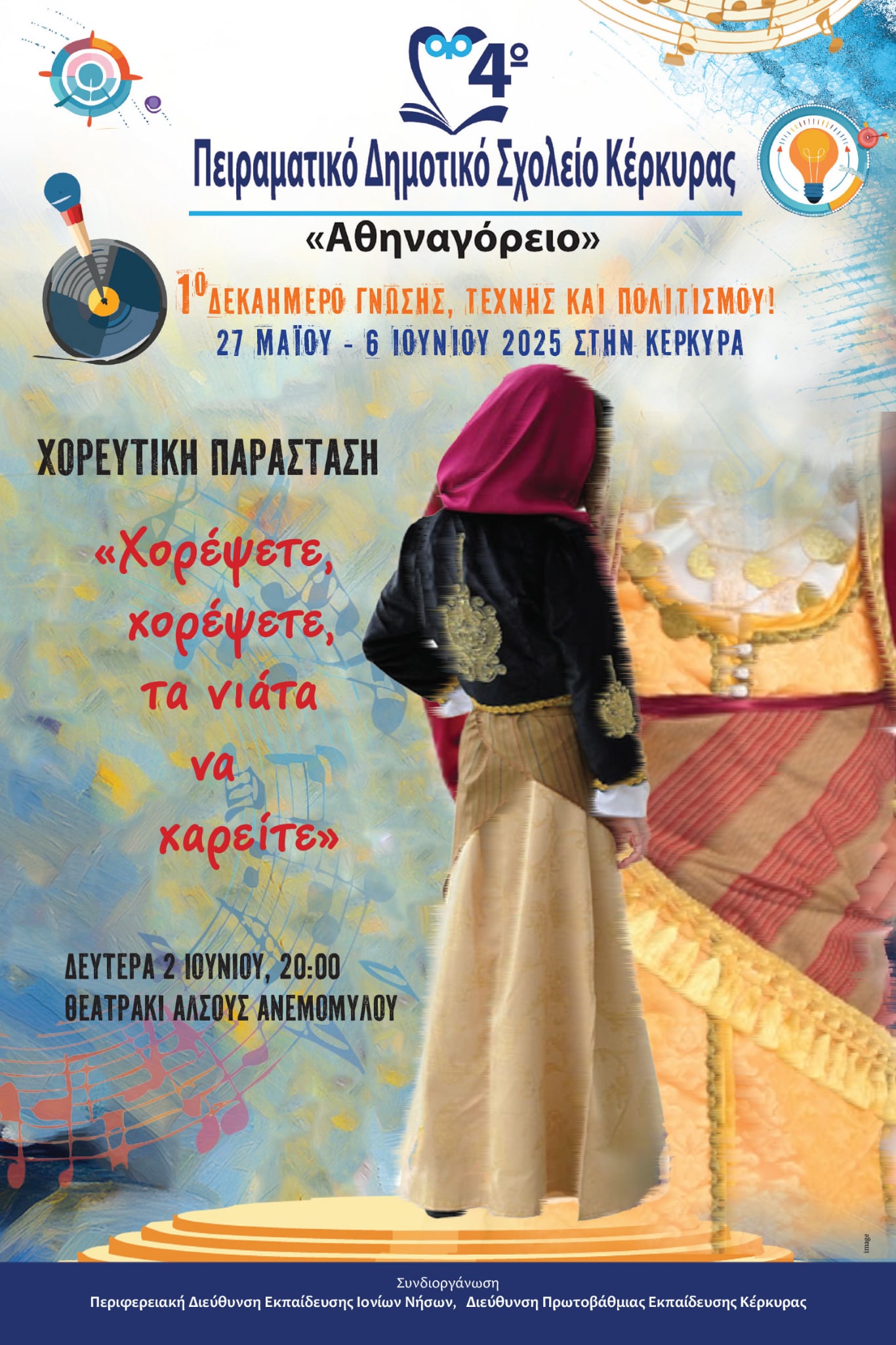 Χορευτική παράσταση-αφίσα