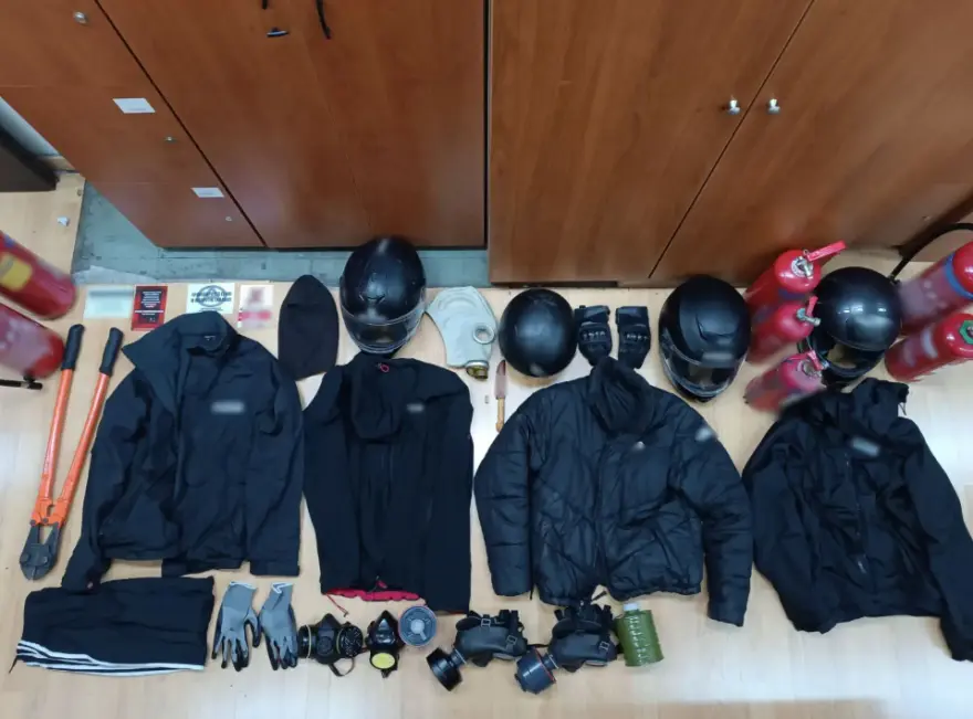 Τα ευρήματα της Ελληνικής Αστυνομίας στη Νομική