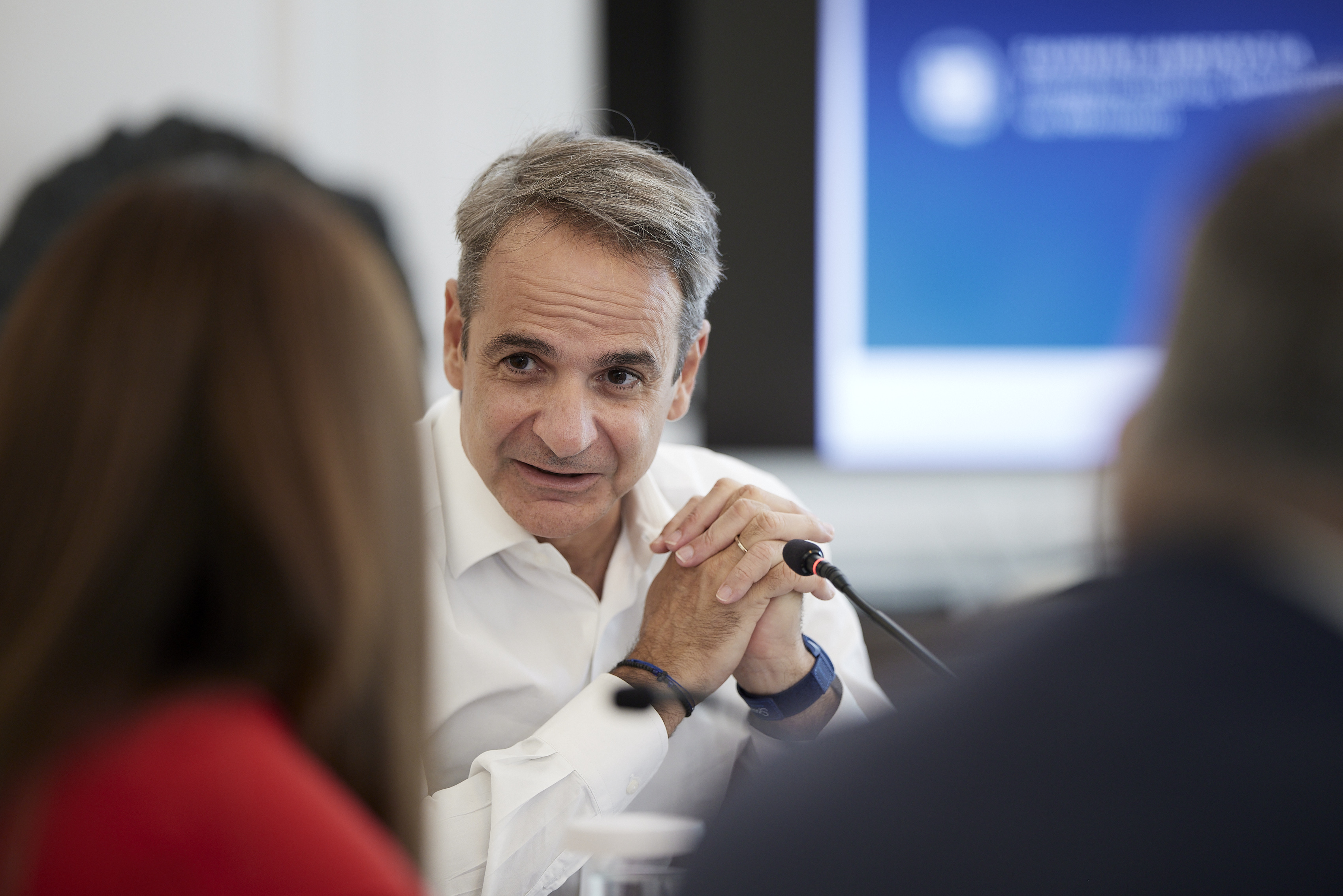 Σύσκεψη Κυριάκου Μητσοτάκη με την Υπουργό Παιδείας Σοφία Ζαχαράκη για τα Πανεπιστήμια