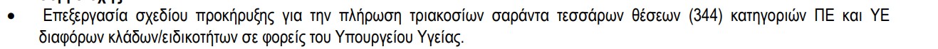 Απόφαση ΑΣΕΠ στο Διαύγεια για προσλήψεις στα Νοσοκομεία