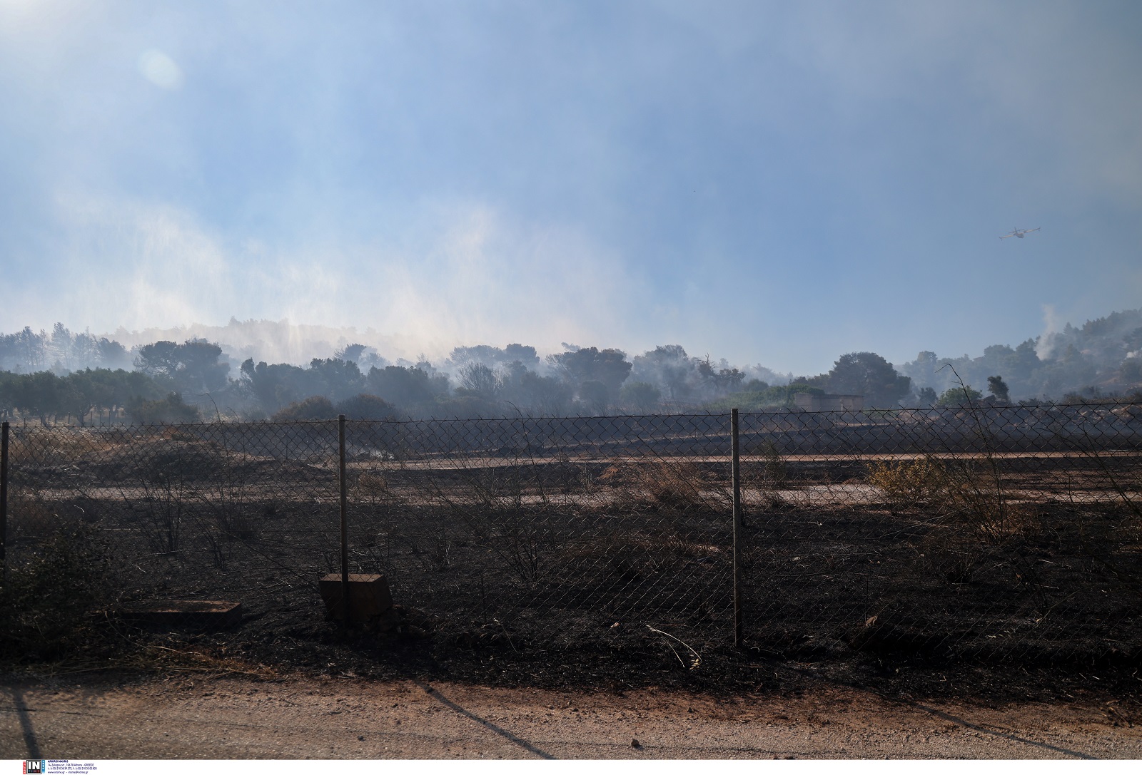 Φωτιά στη Ραφήνα