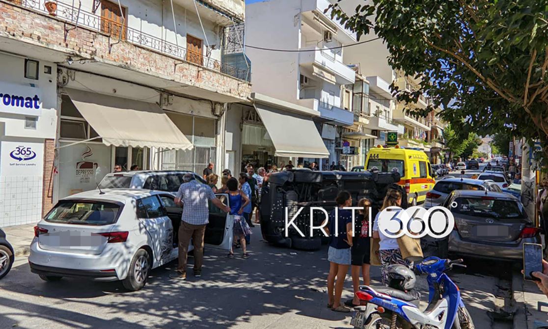 Τροχαίο στα Χανιά