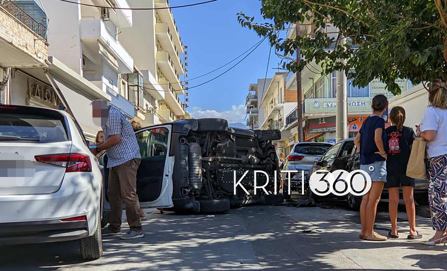 Τροχαίο στα Χανιά