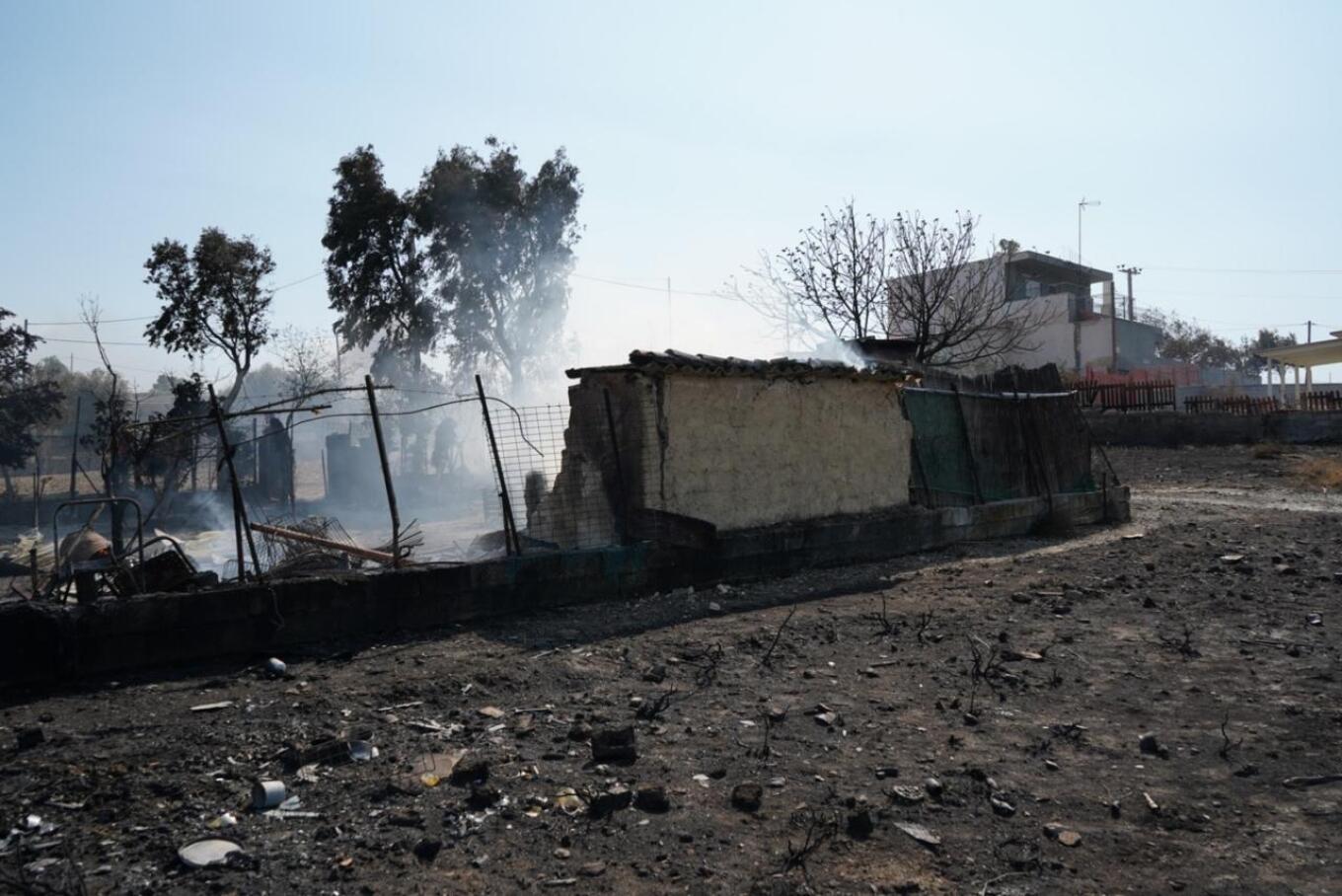 νεκρός στη φωτιά στην Κερατέα