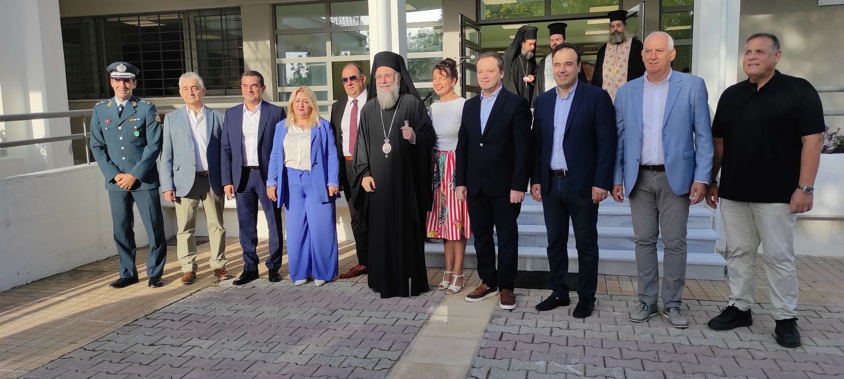 Αγιασμός σε σχολεία στα Τρίκαλα