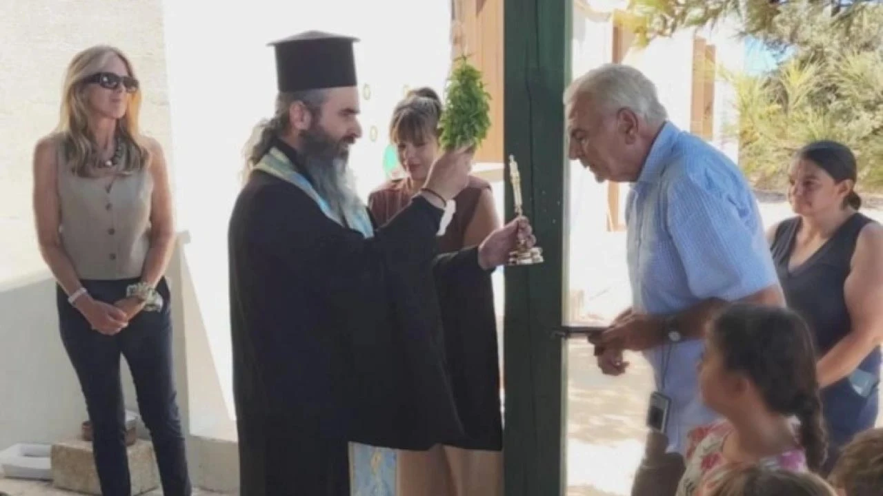 Αγιασμός στη Γαύδο