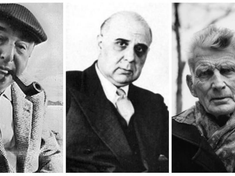 seferis-mpeket-neroyda.jpg Οι τρεις "τελικοί" υποψήφιοι για το βραβείο Νόμπελ του 1963