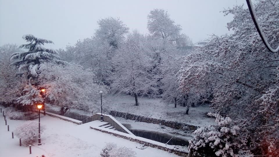 Χιόνι στη Θεσσαλία 