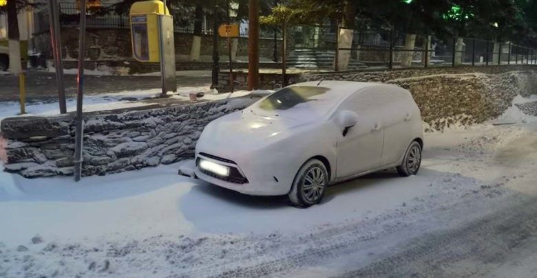 Χιόνι στη Θεσσαλία 