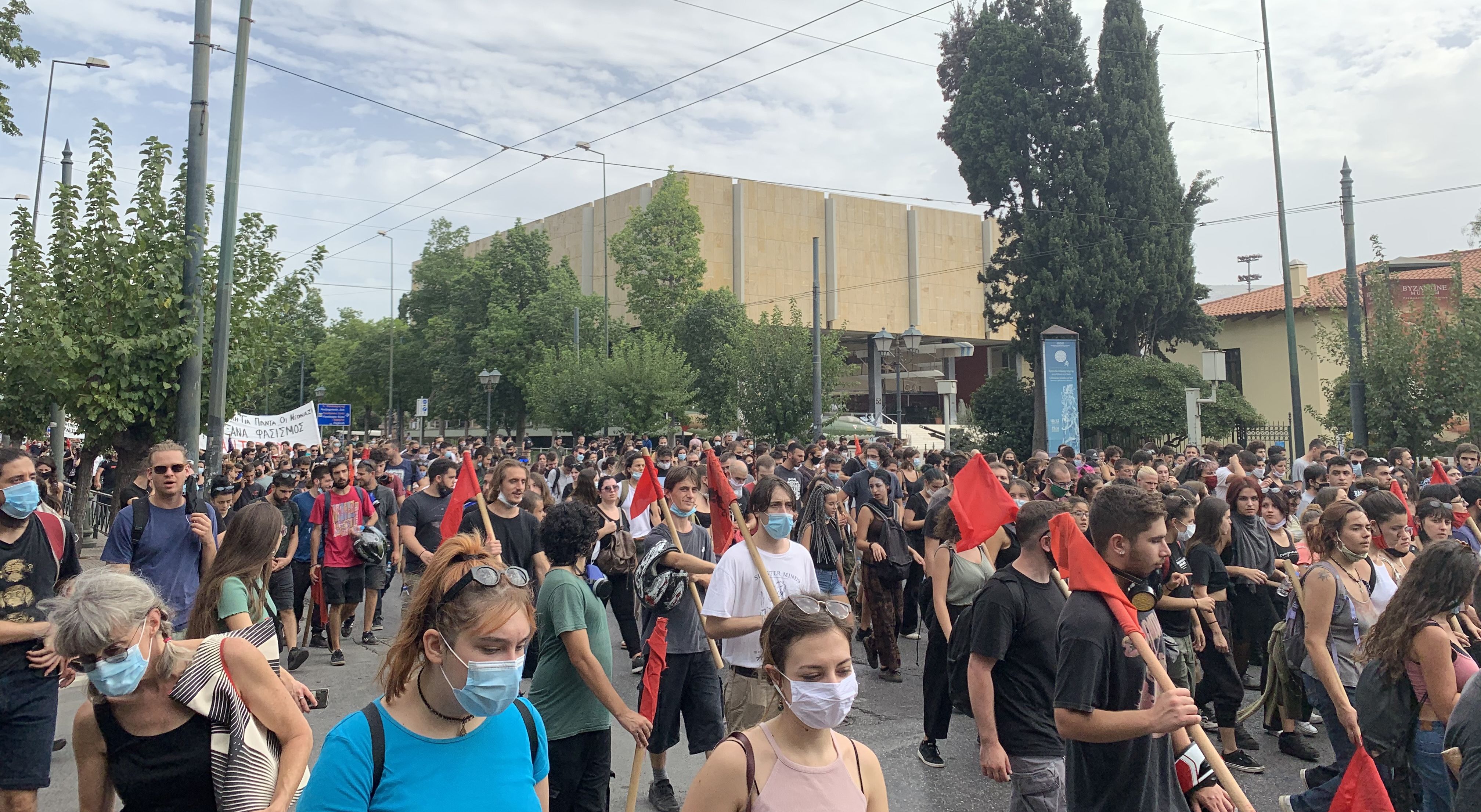 Αντιφασιστική συγκέντρωση