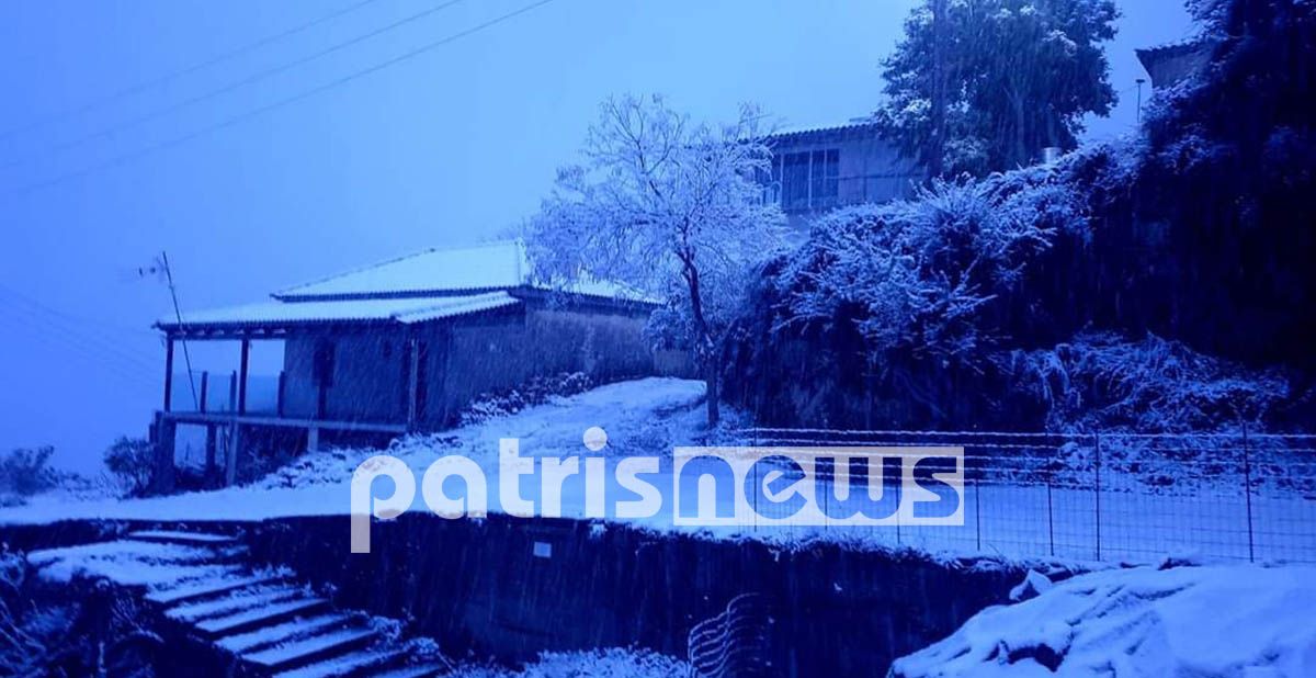 Σφοδρή χιονόπτωση