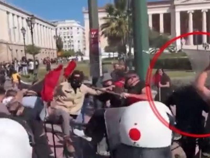 επίθεση ματατζή σε φοιτητή