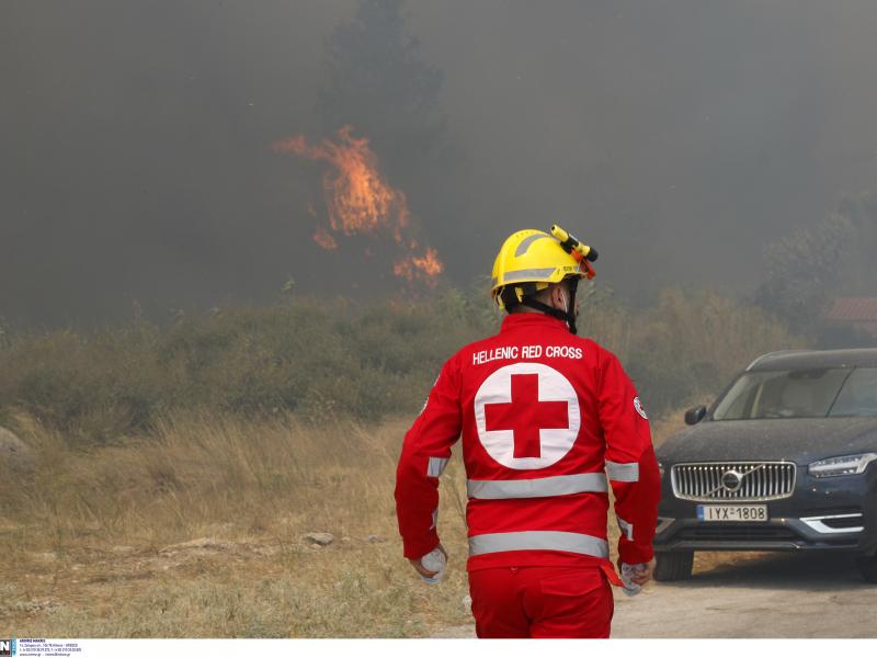 φωτιά Πάρνηθα2