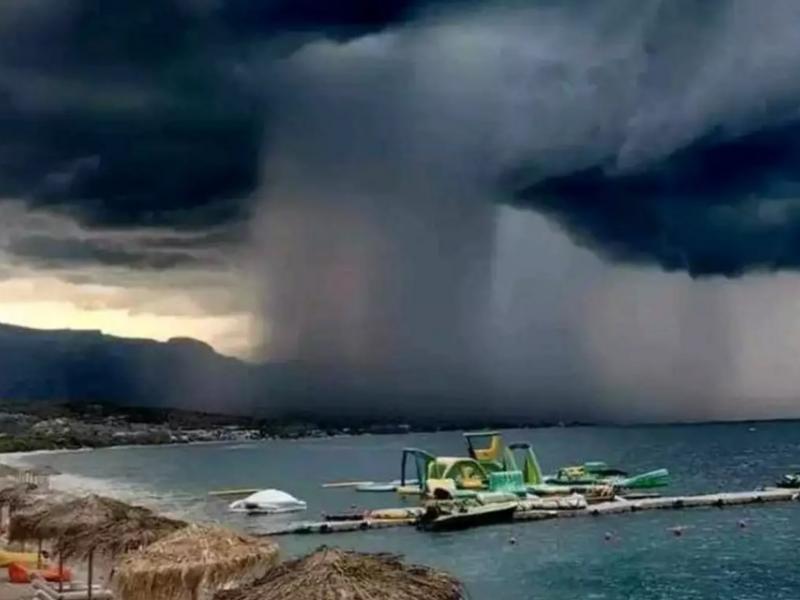 Απόκοσμο σκηνικό του καιρού