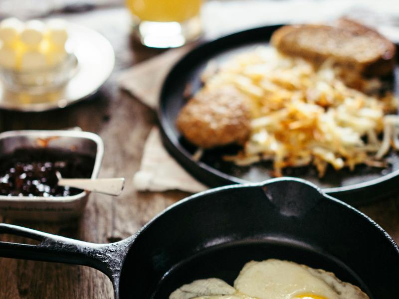 τηγανιτά αβγα