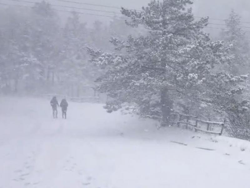 Η Πάρνηθα είναι ντυμένη στα λευκά, σήμερα, Σάββατο