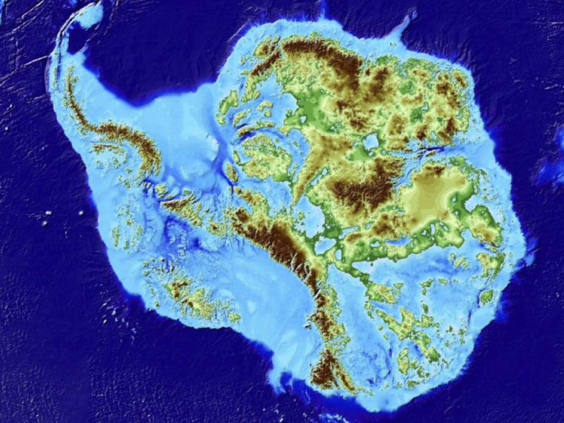 Ανταρκτική: Νέος χάρτης αποκαλύπτει το κρυμμένο τοπίο