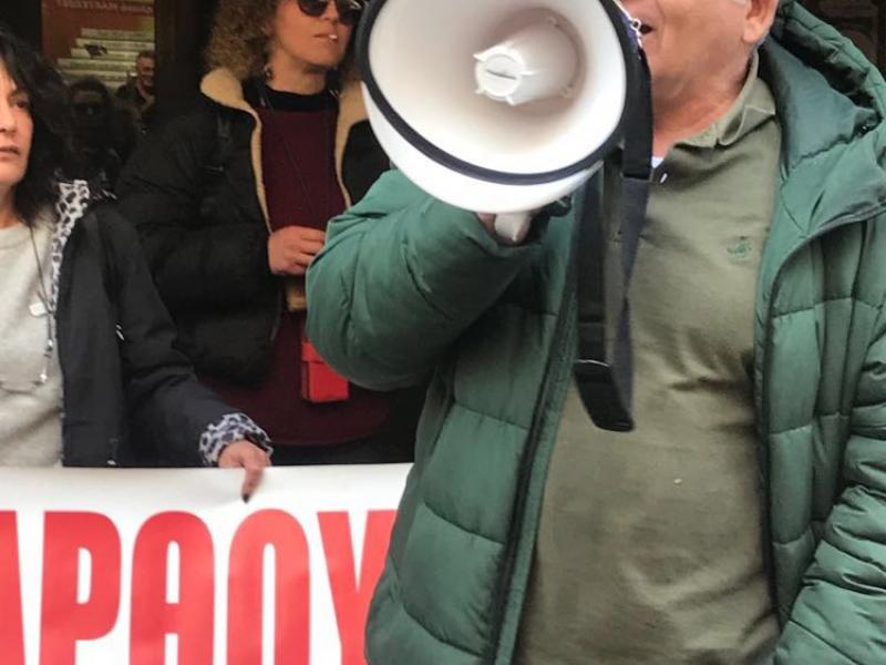 Γιώργος Καββαδίας - Διώξεις εκπαιδευτικών: «Δεν μπορούν στα εκπαιδευτικά σωματεία να είναι διώκτες και διωκόμενοι»