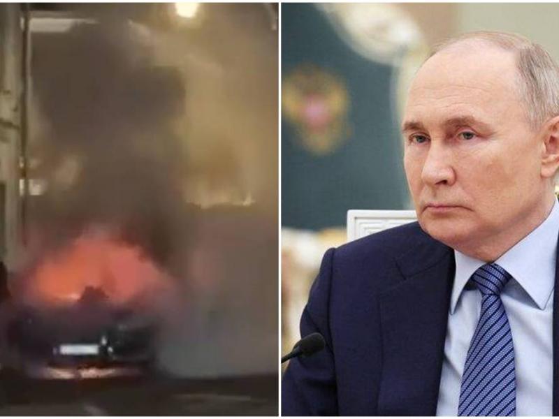 Συναγερμός στο Κρεμλίνο: Έκρηξη σε Λιμουζίνα του Πούτιν στο Κέντρο της Μόσχας