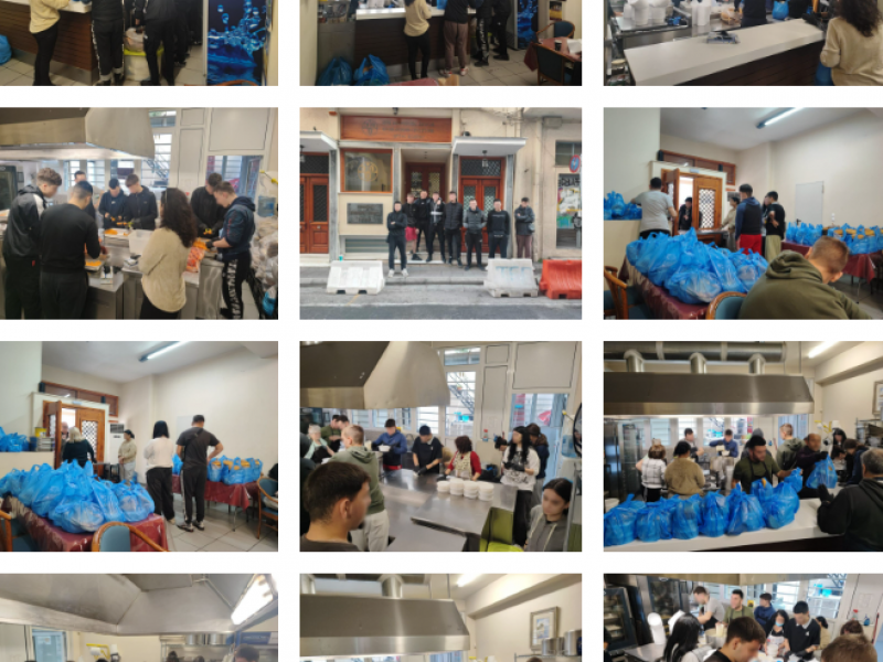 Μαθητές του 2ου ΕΠΑΛ Πάτρας στο πλευρό των ευάλωτων συμπολιτών τους