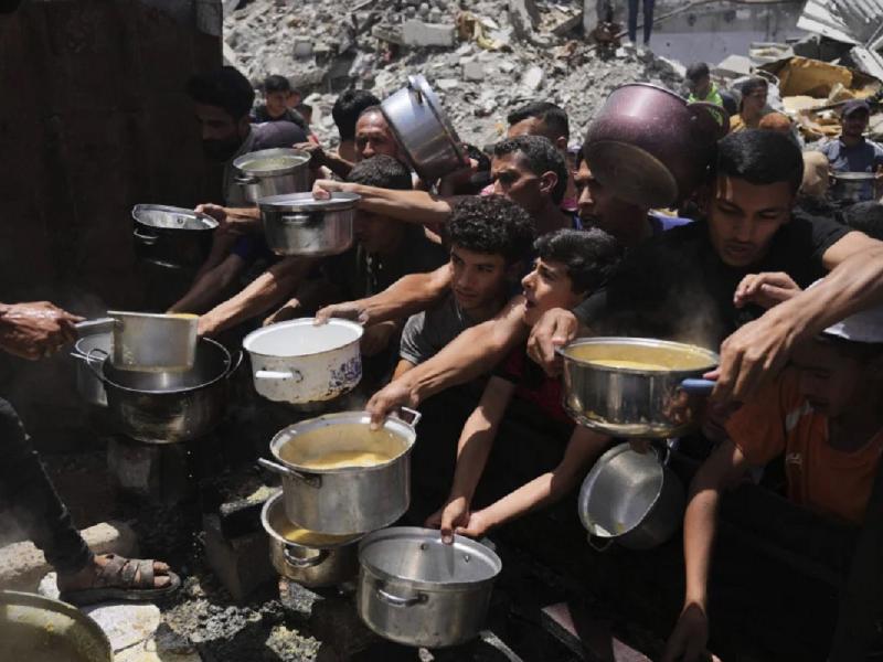 Πείνα στη Γάζα