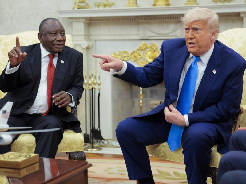 Αποτυχημένη επίδειξη ισχύος Τραμπ: Μετά τον Ζελένσκι, προσπάθησε να εξευτελίσει τον πρόεδρο της Νότιας Αφρικής (Βίντεο)