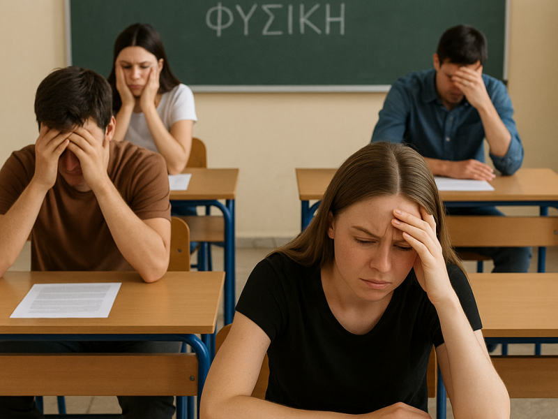Πανελλαδικές: Όταν τα Μαθηματικά και η Φυσική «κόβουν» χωρίς λόγο – Ένας άδικος αποκλεισμός για χιλιάδες υποψηφίους
