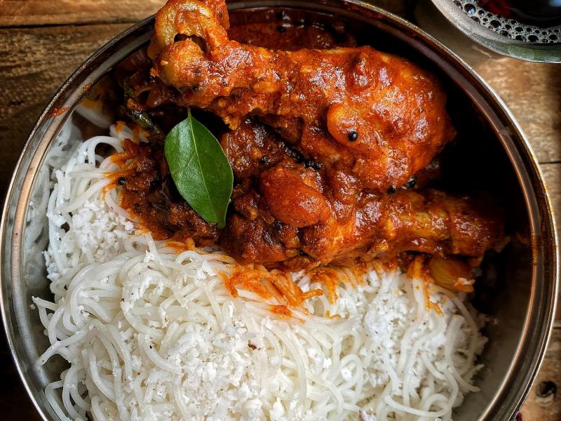 Κοτόπουλο με κάρυ