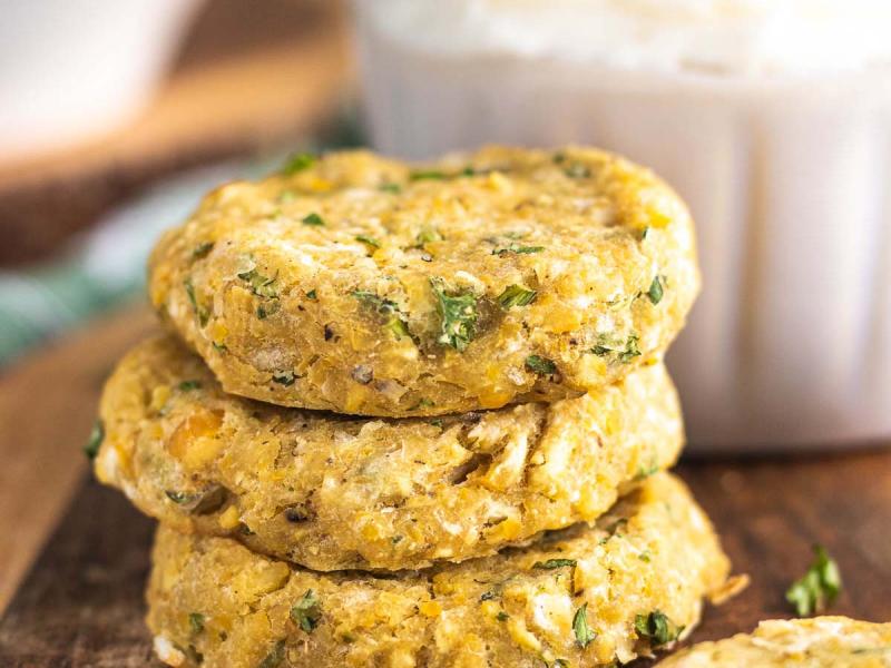 Συνταγή για μπιφτέκια λαχανικών