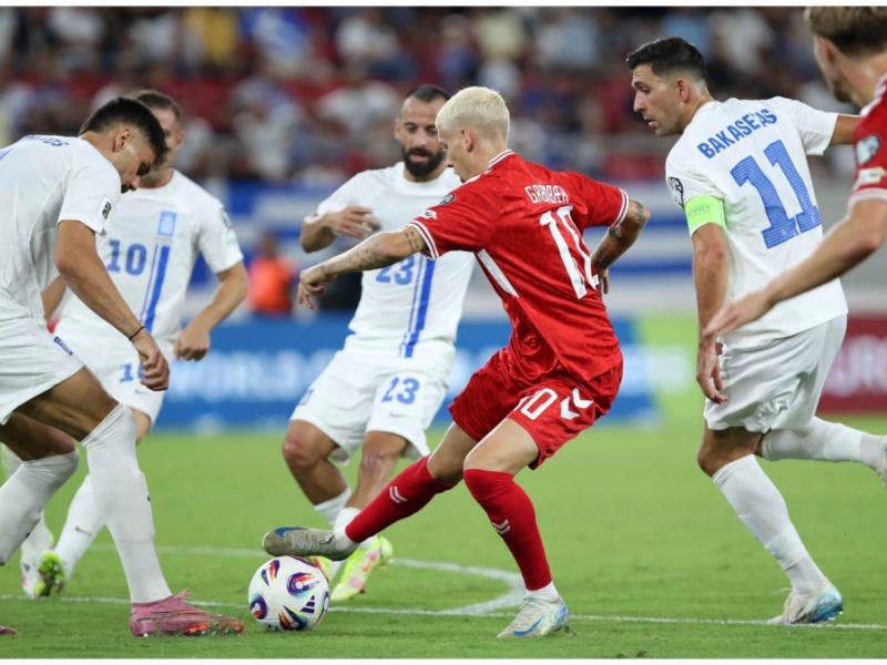 Εθνική Ελλάδας: Βαριά ήττα με 3-0 από τη Δανία στο «Καραϊσκάκης» – Έπεσε στην 3η θέση του ομίλου