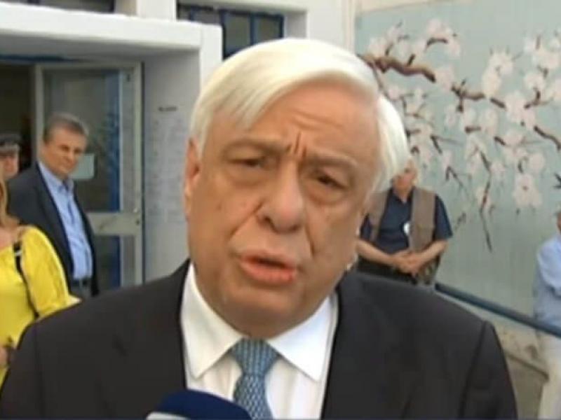 Προκόπης Παυλόπουλος: "Είναι η ώρα εμείς οι 'Ελληνες, με την ετυμηγορία μας, να αποδείξουμε πόσο συνειδητοποιημένοι Ευρωπαίοι είμαστε"