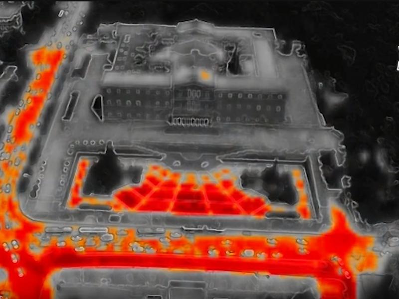 up drones θερμική κάμερα