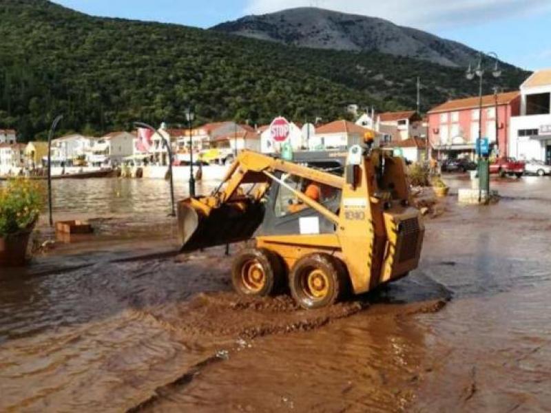 Ιωάννινα: Κατολισθήσεις και καταπτώσεις βράχων από την κακοκαιρία