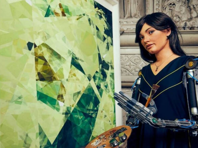 Ai_Da: Το ρομπότ-ζωγράφος και η μαθηματικός κόρη του Λόρδου Βύρωνα