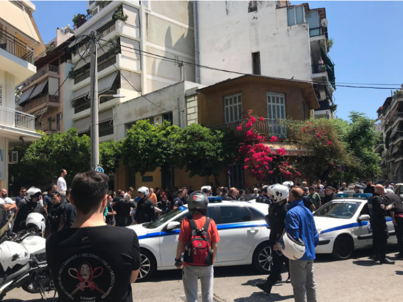 Καταγγελία για την αστυνομική βία στα Σεπόλια- Συμμετοχή στη συγκέντρωση, 27/5