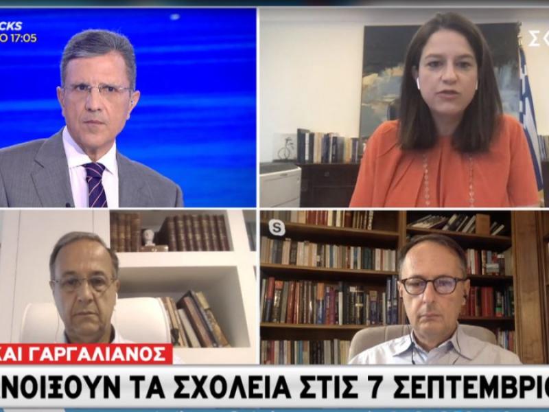 Κεραμέως: Την 1η Σεπτεμβρίου οι οριστικές αποφάσεις για το άνοιγμα σχολείων