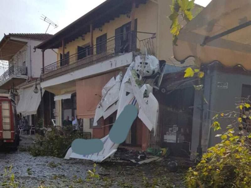 Σέρρες: Πτώση μονοκινητήριου αεροσκάφους