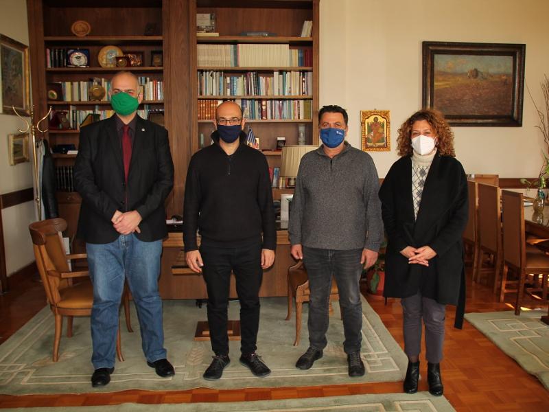 Νομοσχέδιο ΑΕΙ: Συνάντηση του Πρύτανη του ΓΠΑ με το ΚΚΕ