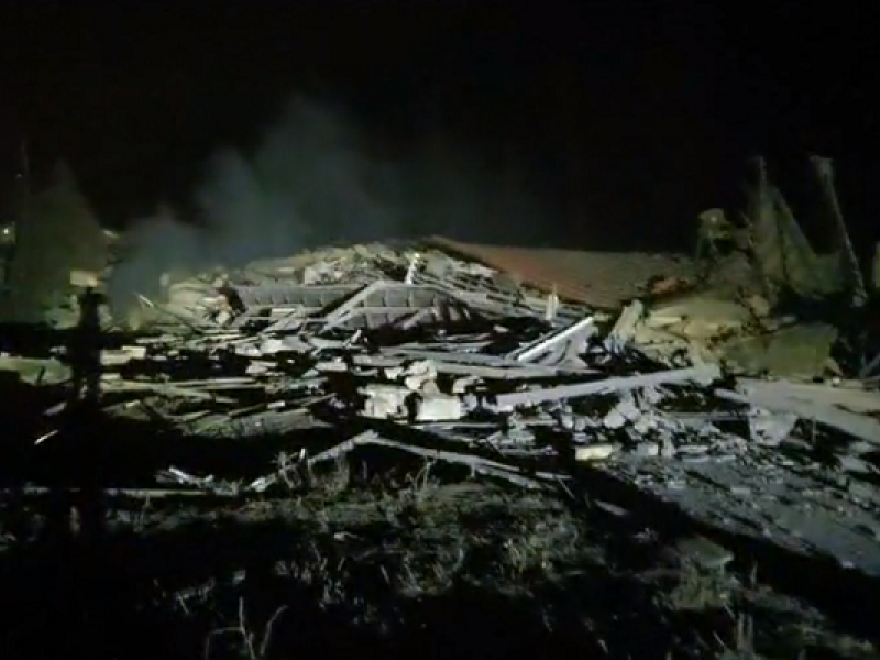 Ισχυρή έκρηξη ισοπέδωσε ξενοδοχείο στην Καστοριά